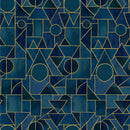 Ebb & Flow 54028DM-5 Marine Sea Glass by Kate R. Leachs for Windham Fabrics