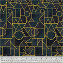 Ebb & Flow 54028DM-6 Ink Sea Glass by Kate R. Leachs for Windham Fabrics