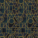 Ebb & Flow 54028DM-6 Ink Sea Glass by Kate R. Leachs for Windham Fabrics