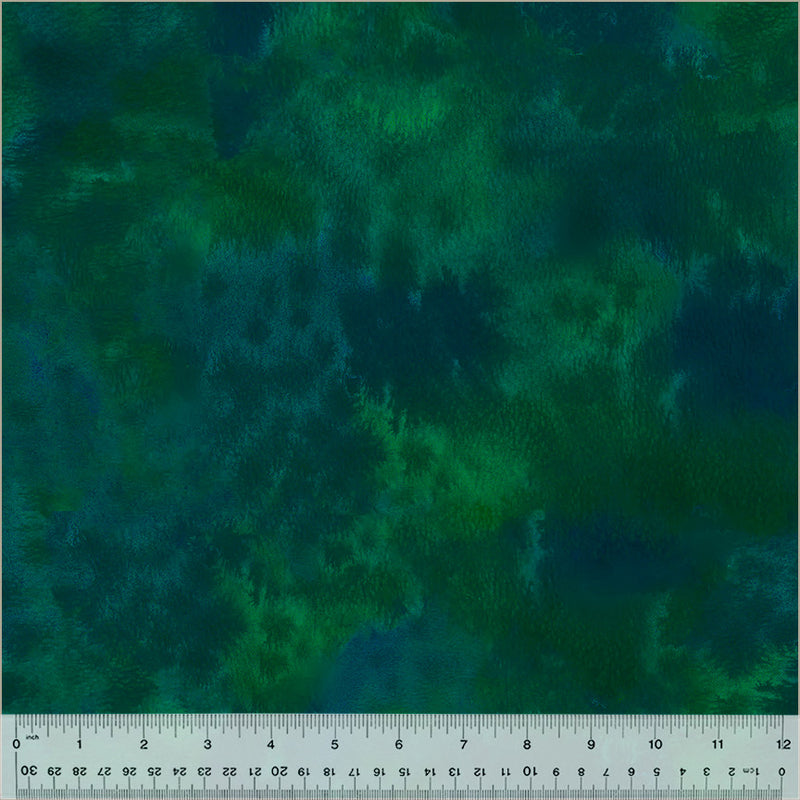 Ebb & Flow 54031D-2 Emerald Saltaire by Kate R. Leachs for Windham Fabrics