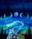 Echoes of the Moon Panel KE-0004DP MULTI Panel by Karen Erickson for International Textiles