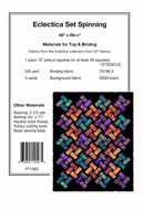 Eclectica Set Spinning Quilt Pattern Sandy Boobar Sue Harvey Pine Tree Country quilts PT1982