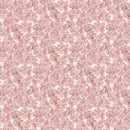 Elegance 90904-21 Pink Flowers Pink by Clara McAllister for FIGO Fabrics