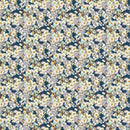 Elegance 90905-45 Floral Branch Navy by Clara McAllister for FIGO Fabrics