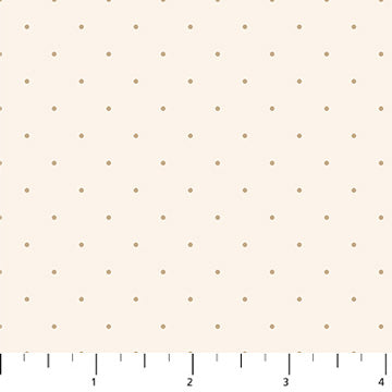 Elegance 90907-12 Dots Cream by Clara McAllister for FIGO Fabrics