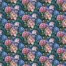 Elegance DP90902-45 Floral Navy Multi by Clara McAllister for FIGO Fabrics