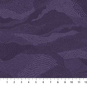 Elements 92007-87 Purple Earth by Ghazal Razavi for FIGO Fabrics