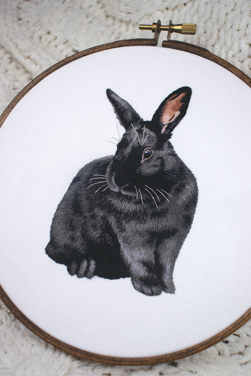 embroidered animal projects michelle staub  11572 picture of rabbit