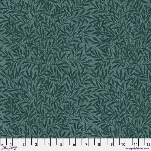 Emery Walker's House PWWM109.BLUE Emerys Willow by The Original Morris & Co. for FreeSpirit.