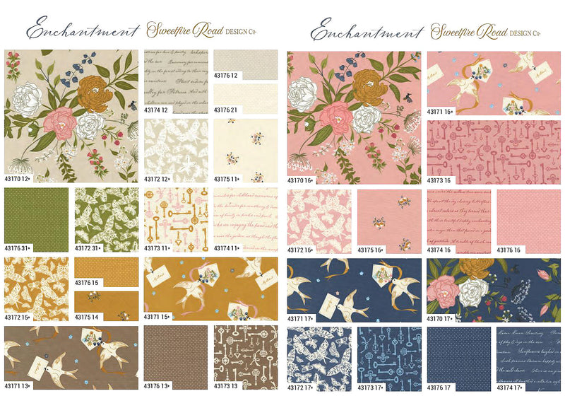 Enchantment Charm Pack 43170PP by Sweetfire Road for Moda