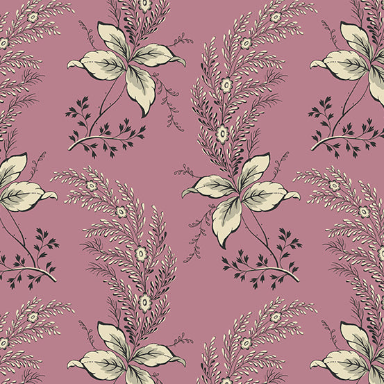 English Garden A-793-P Jam Orchid by Edyta Sitar for Andover Fabrics