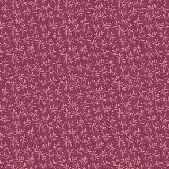 English Garden A-798-P Raspberry Pudding Roots by Edyta Sitar for Andover Fabrics