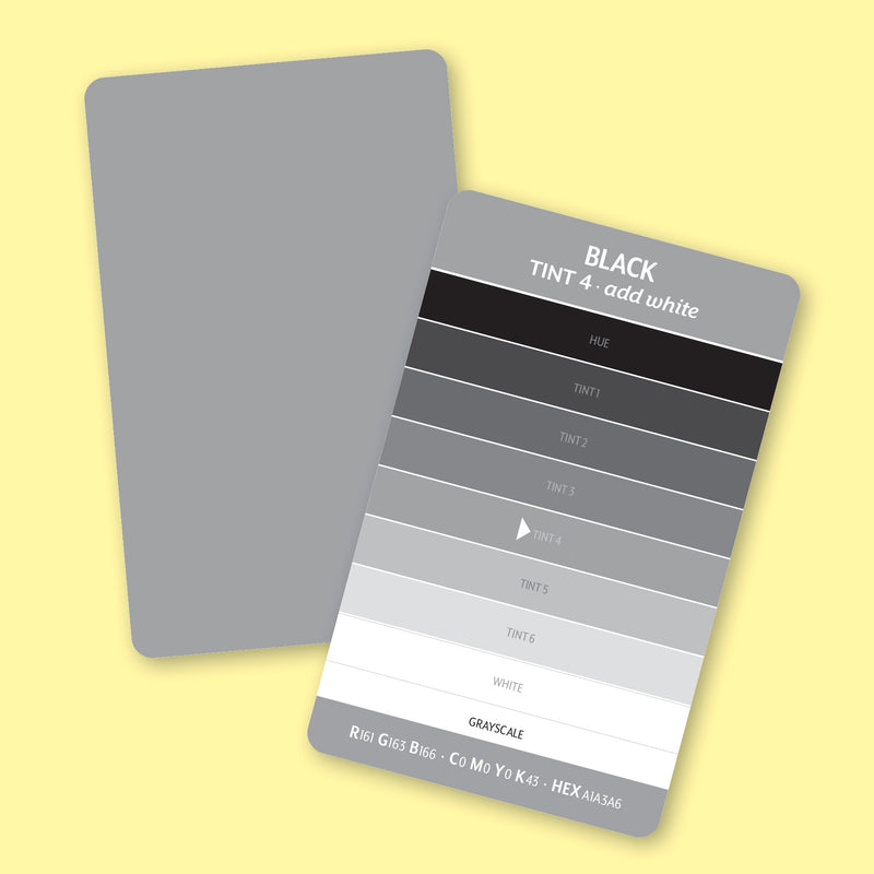 Essential Color Card Deck Joen Wolfrom C & T Publishing Close Up Picture Grey Scale 20527