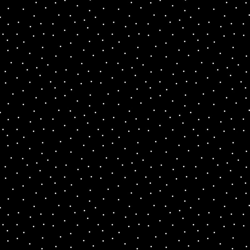 Essentials Pindots 1817 39131 991 Black/White Wilmington Prints