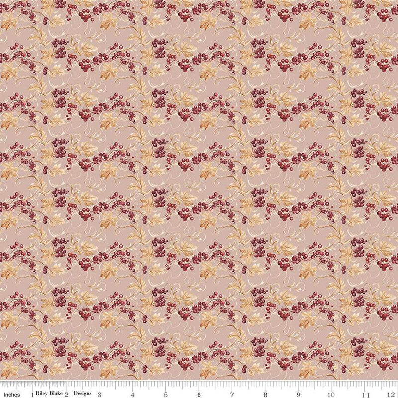 Evening on the Prairie C16742-BLUSH Berries by Modern Prairie for Riley Blake Designs