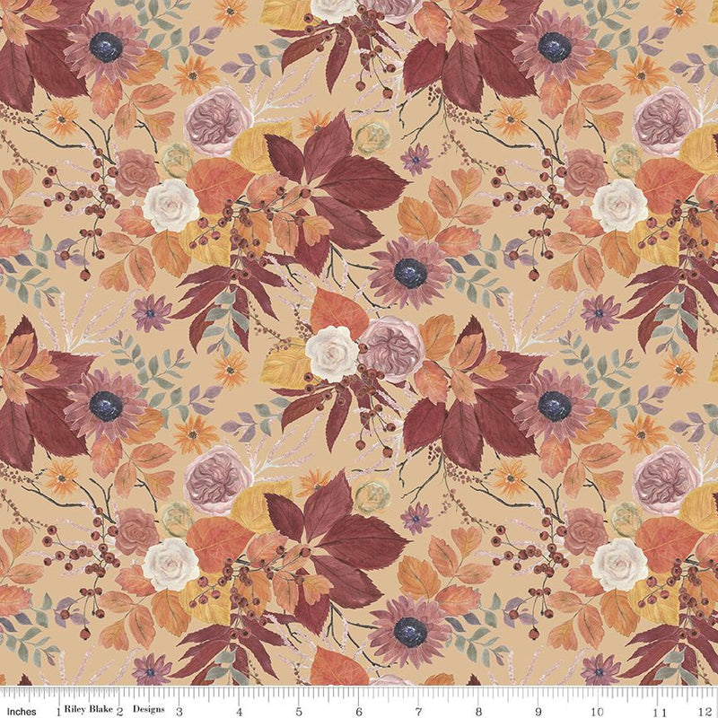 Evening on the Prairie CD16740-BEIGE Main Beige by Modern Prairie for Riley Blake.