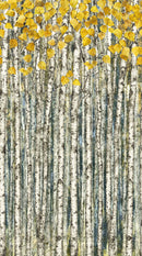 Evening Song - Stonehenge DP29552-14 Tree Ombré Taupe Multi by Linda Ludovico for Northcott