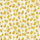 Evening Song - Stonehenge DP29554-12 Open Birch Leaves Beige Multi by Linda Ludovico for Northcott
