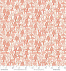 Fall's Enchantment AD101-CH4 Mushroom Love Chestnut Hour by Danielle Atelier for Cotton + Steel for RJR Fabrics