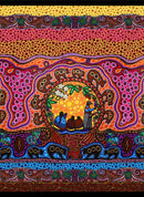 Family Circle 39004-MULTI Single Border by Leah Marie Dorion for Elizabeth's Studio