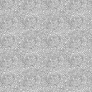 Fantasy Garden 13243-09 Pebble White/Black by Anna Nyman for Contempo with Benartex