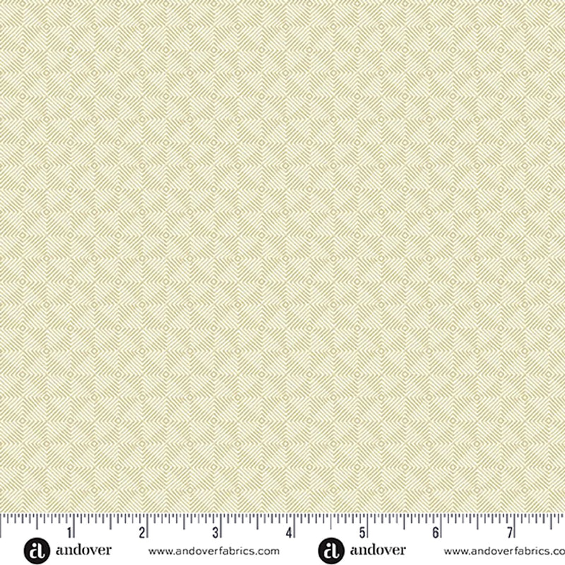 Farmer's Daughter A-10080-L Square Dance Rose by Edyta Sitar for Andover Fabrics