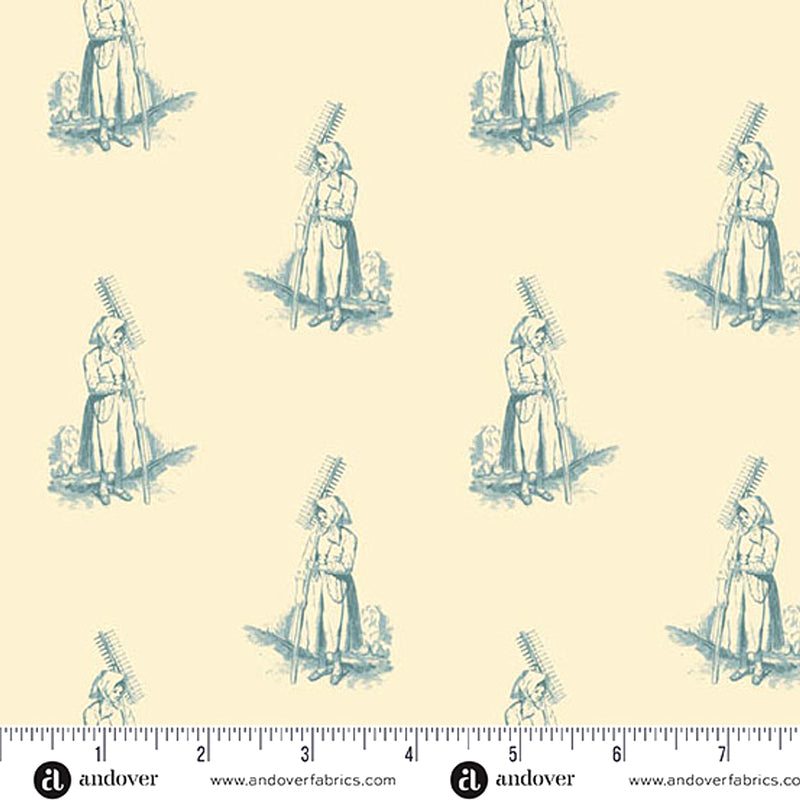 Farmer's Daughter A-10081-B Farmer's Daughter Butternut by Edyta Sitar for Andover Fabrics