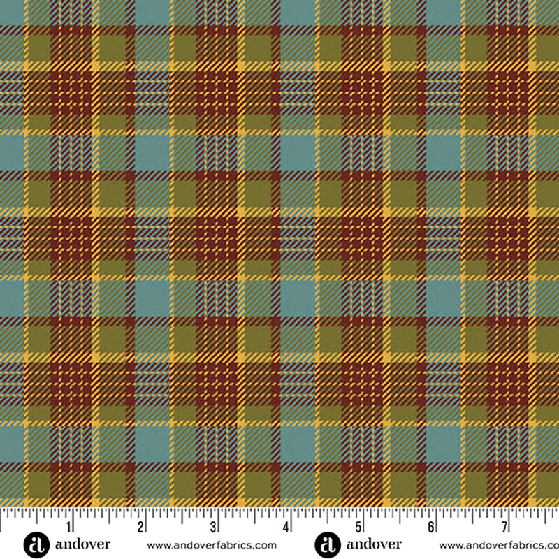 Farmer's Daughter A-10084-B Rustic Scarlet by Edyta Sitar for Andover Fabrics