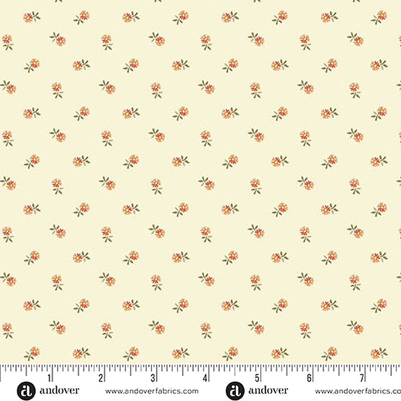 Farmer's Daughter A-10087-L Field Driftwood by Edyta Sitar for Andover Fabrics