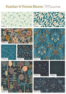 Feather & Forest Bloom Fat Quarter Bundle 14140AB by Linn Warme for Moda