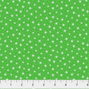 Feelin' Frosty Flannel F10305-72 Green Starry Snowflakes by Patrick Lose Fabrics