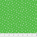 Feelin' Frosty Flannel F10305-72 Green Starry Snowflakes by Patrick Lose Fabrics