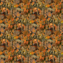 First Snow DP28094-37 Rust Multi by Iosif Derecichei for Northcott.