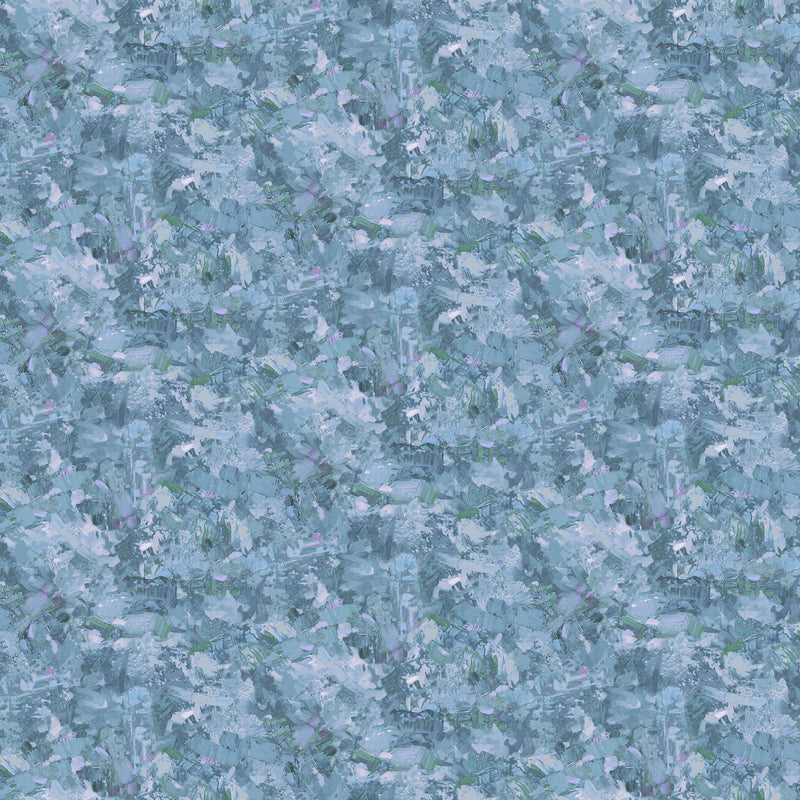 First Snow DP28099-44 Blue by Iosif Derecichei for Northcott.