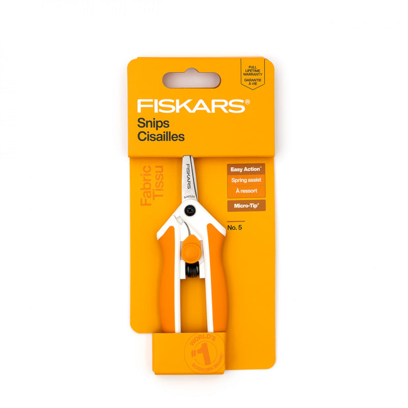 Fiskars Micro-Tip Easy Action Scissors No 5 1069767