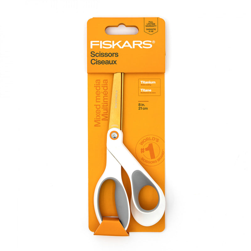 Fiskars Softgrip Bent Scissors - 8 Inch 1069766