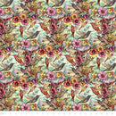 Flight of Beauty 16240401-01 Multi Hummingbird Harmony by Peggy Collins for Camelot Fabrics