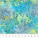 Flora Batik 83630-43 Blue Multi Spiral Burst by Banyan Batiks Studio for Banyan Batiks by Northcott
