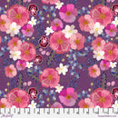 Floral Fiesta PWMC104.XPURPLE Petal Parade by Mia Charro for FreeSpirit