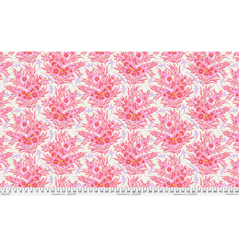 Floral Reef PWTP267.DELPHINE Shadow Sharks by Tula Pink for FreeSpirit.