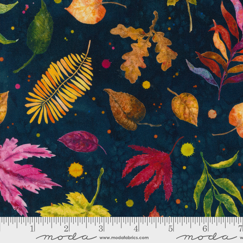 Floribunda 39804-12 Midnight by Create Joy Project for Moda