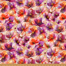 Flourish X5625-384 Mimosa by Hoffman Fabrics