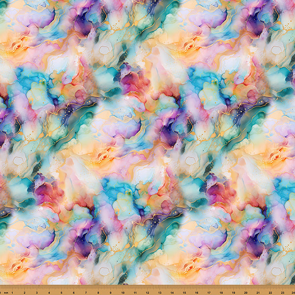 Flourish X5628-130 Multi by Hoffman Fabrics