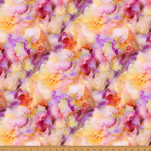 Flourish X5628-151 Sunset by Hoffman Fabrics