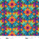 Flower Fusion 8694-75 Multi Geometric Flower by Crazy Marie for Studio e Fabrics