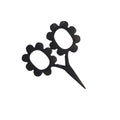 Flower Power Embroidery Scissors - 2.5 Inch