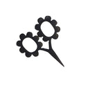 Flower Power Embroidery Scissors - 2.5 Inch