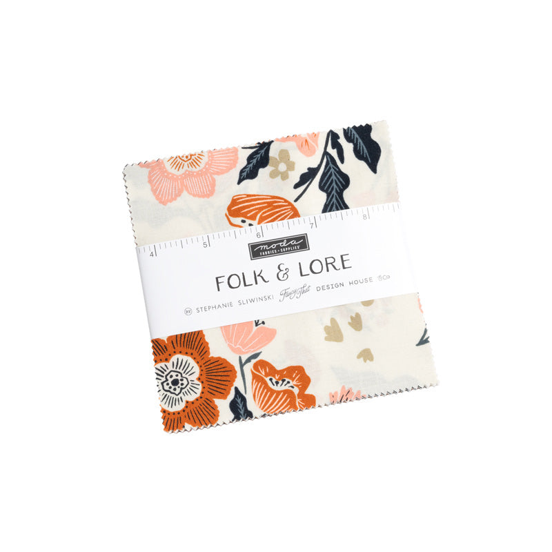 Folk & Lore Charm Pack 45600PP by Fancy That Design House & Co. for Moda