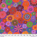 Folk Flower PWGP204.RED by Kaffe Fassett for FreeSpirit