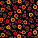 For the Love of Sunflowers 42002-BLACK by Peggy Davis for Elizabeth's Studio